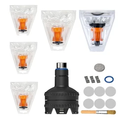 EASY VALVE Filling Starter Kit for VOLCANO DIGIT VOLCANO CLASSIC Balloon Bag Cleaning Brush Clip Screen