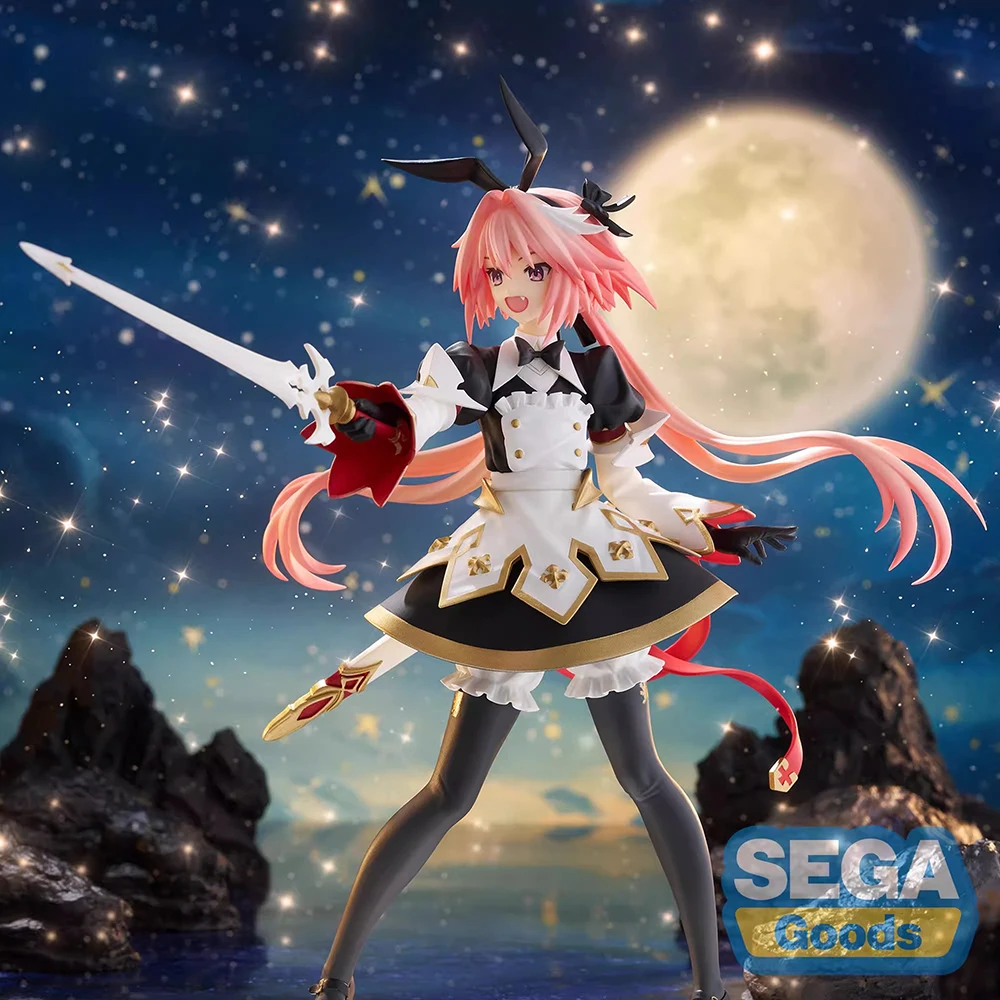 Em estoque sega figoriszm astolfo (destino/grande pedido) excelente 21cm anime modelo figura ornamento brinquedos