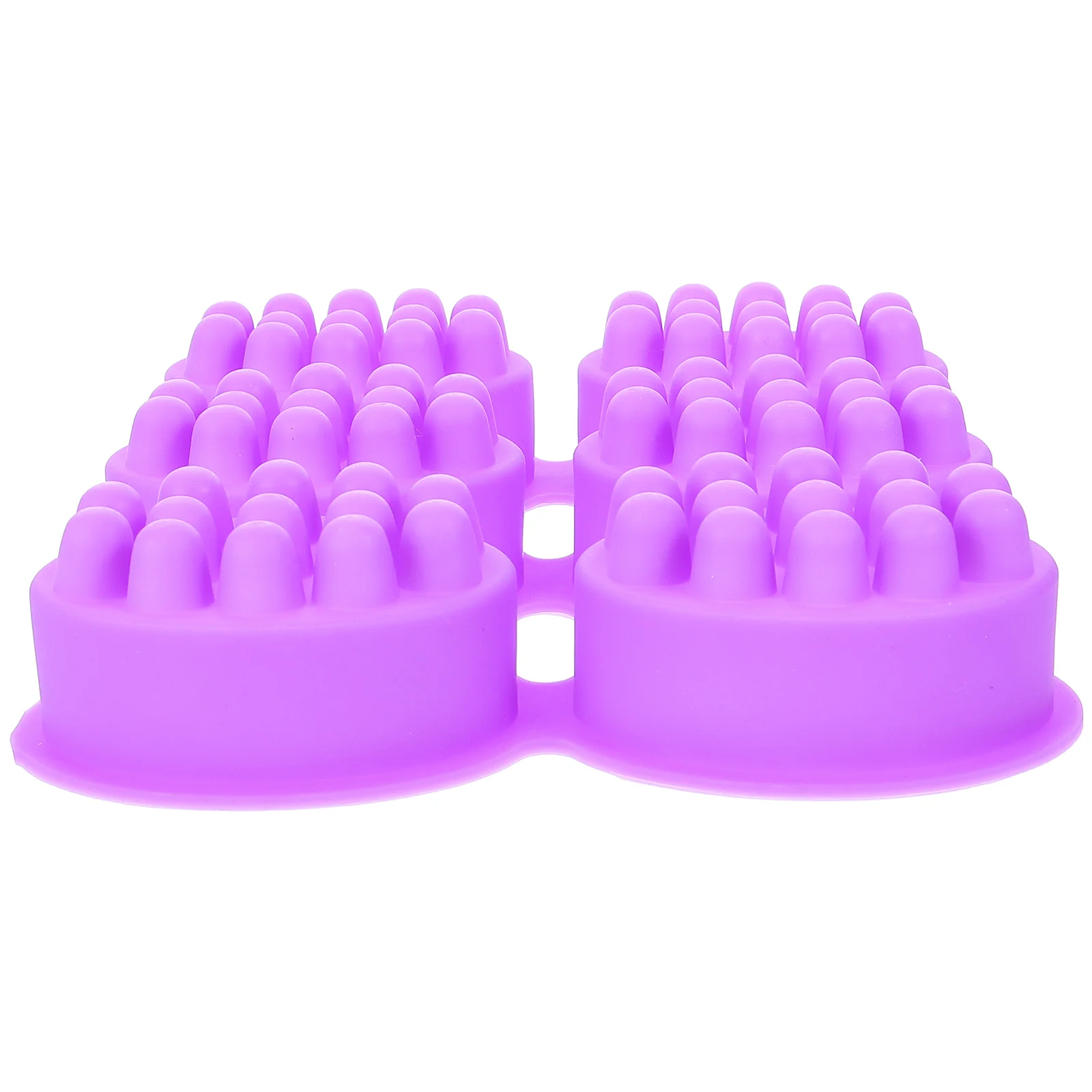 

6 Holes Oval Shape Decorative Mold DIY Handmade Soap Making Molds Craft Massage Bars Soap Mold Reusable Gifts