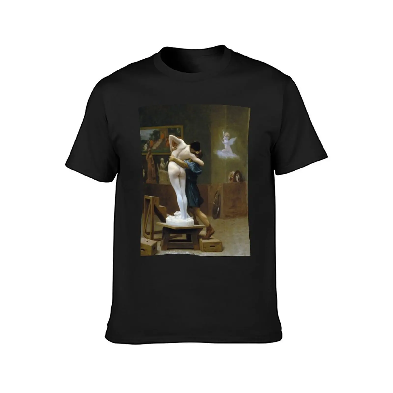 Jean-Leon Gerome - Pygmalion And Galatea T-Shirt Short sleeve tee for a boy workout shirts for men