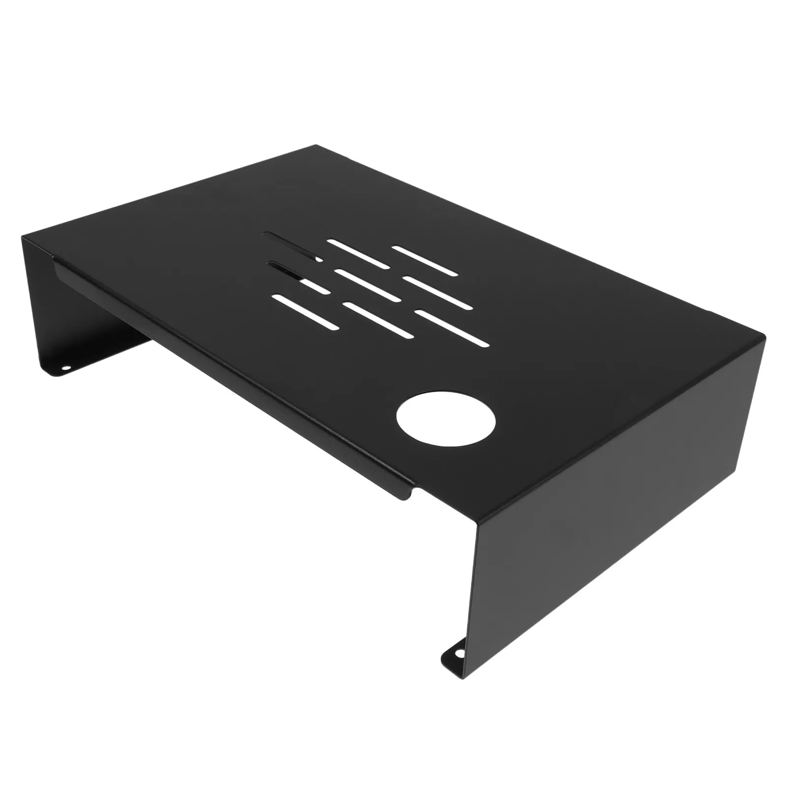 Ergonomic Monitor Riser Steel Stand Elevated Pc Rack for Office Desktop Display Adjustable Computer Screen Holder Minimalist