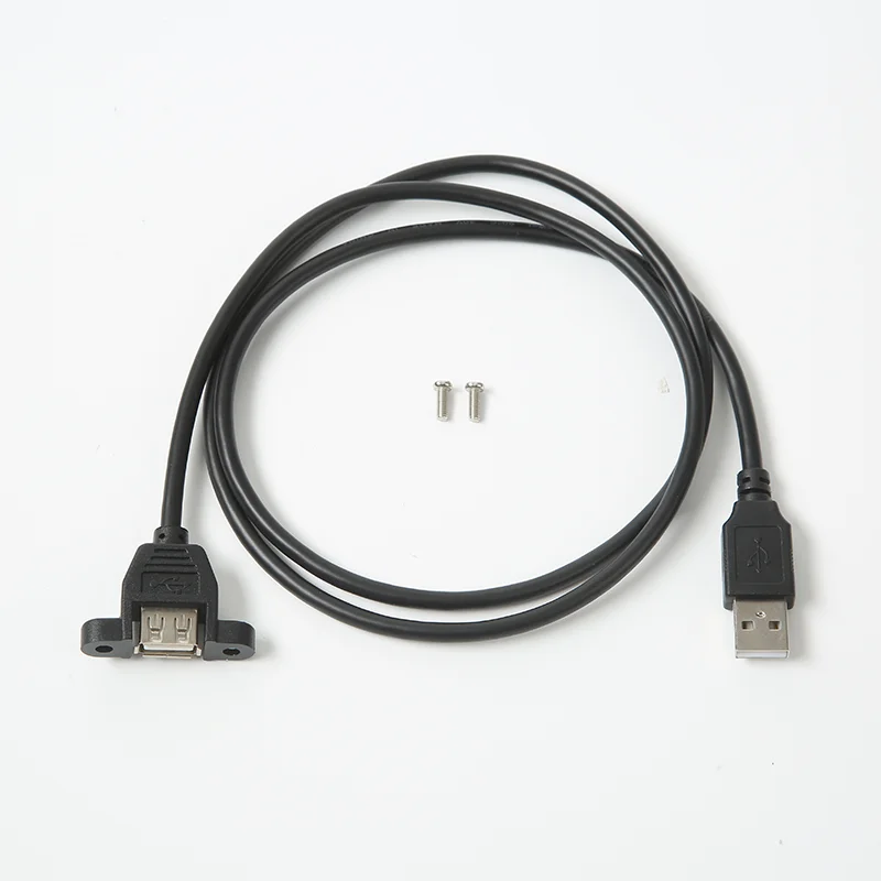 RJ45 network extension cable with ear screw holes to secure the RJ45 connector 5 Type 5 male pair bus pair cable