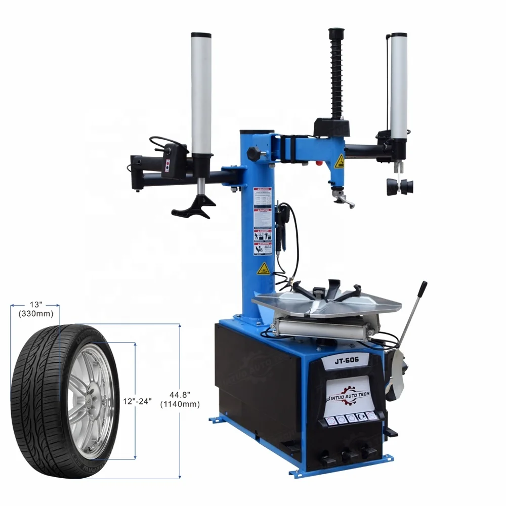 Top Sale Mobile Cheap Price Pneumatic Touchless Swing Arm Portable Motorcycle Tyre Remove Automatic Tire Changer Machine