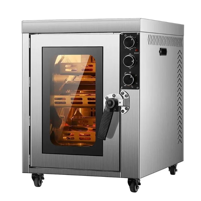 Oven Restaurants Hotels Extra Large 70L New Commercial Air Fryer with Grill Plate Convection  Food Shops Large Capacity Oven