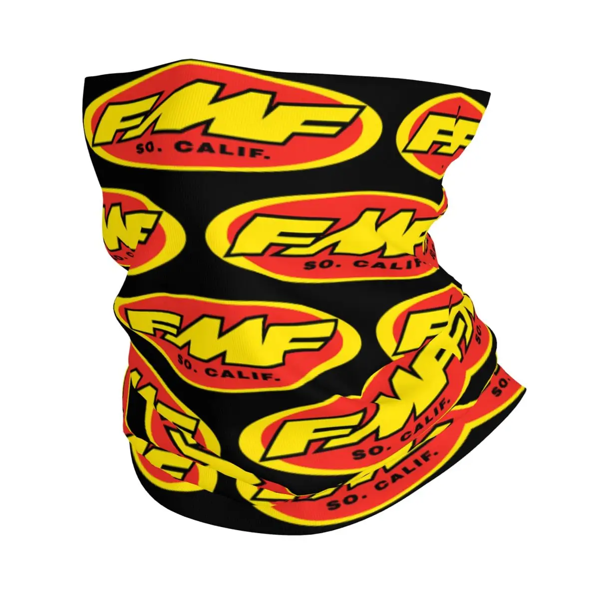 

Fmf Racing Exhaust Neck Gaiter Printed Unisex Face Mask Scarf Warm Headband Hiking Windproof