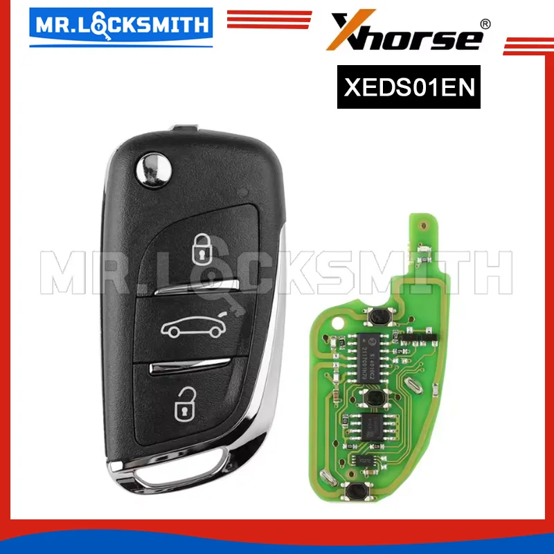 Xhorse XEDS01EN For DS Style Super Remote 3 Buttons with Built-in Super Chip English Version 1PCS
