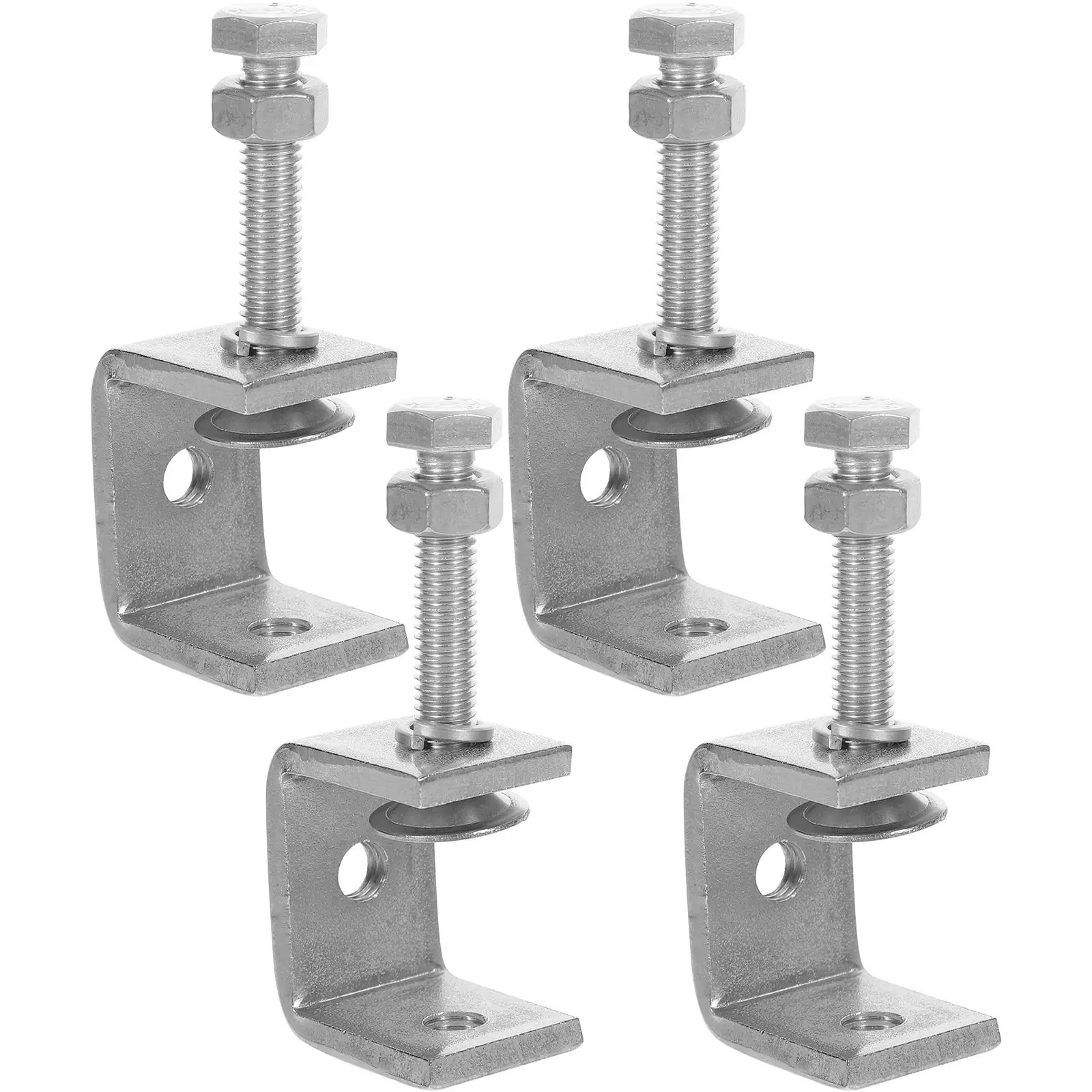 

2 Pcs Household Carpentry Clip Bracket Stainless Steel Cord Home Improvement Tool