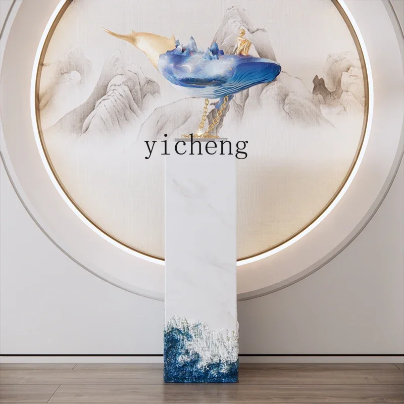 J3  ornament living room large floor-to-ceiling indoor fountain landscape entrance decoration
