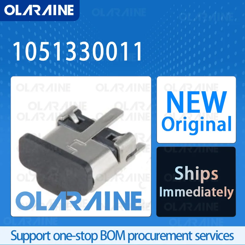 

20/50/100Pcs 1051330011 100% brand new original IC chip USB connector Current 1.8 A Voltage: 30 VAC