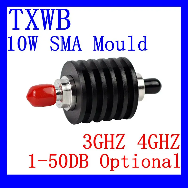 

Радиочастотный аттенюатор 10 Вт SMA-JK, постоянный ток — 3 ГГц/4 ГГц, 1 дБ, 2 дБ,3 дБ, 5 дБ, 6 дБ, 10 дБ, 15 дБ, 20 дБ, 30 дБ, 40 дБ50 дБ.