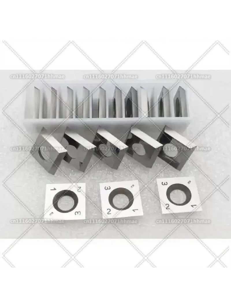 1pc / Pack 15mm Square Carbide Steel Cutter Knives Blade 15x15x2.5-30° R150 With Screws Environmental Protect DropShipping