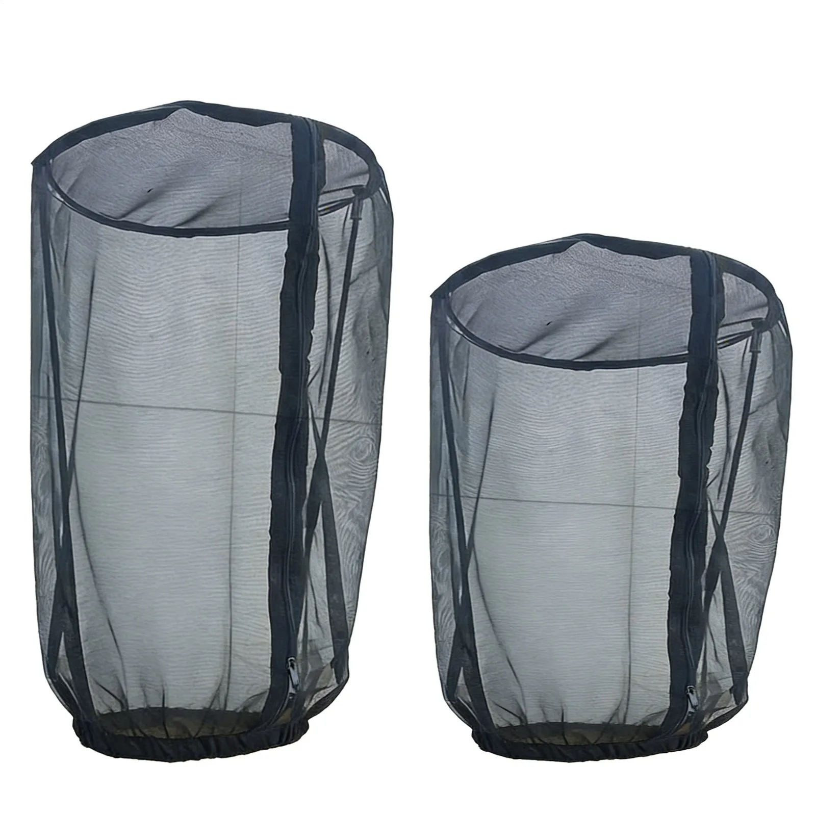 

Black Garden Netting Protector with Zipper Drawstring - Plant Mesh Cover for Fruit Tree & Vegetables, Anti-Bird Insect Pest