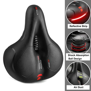 Breathable hollow bike saddles of men of men mtb road saddle comfortable shock absorption large ass 11 Main Sales Bike Seats - №5