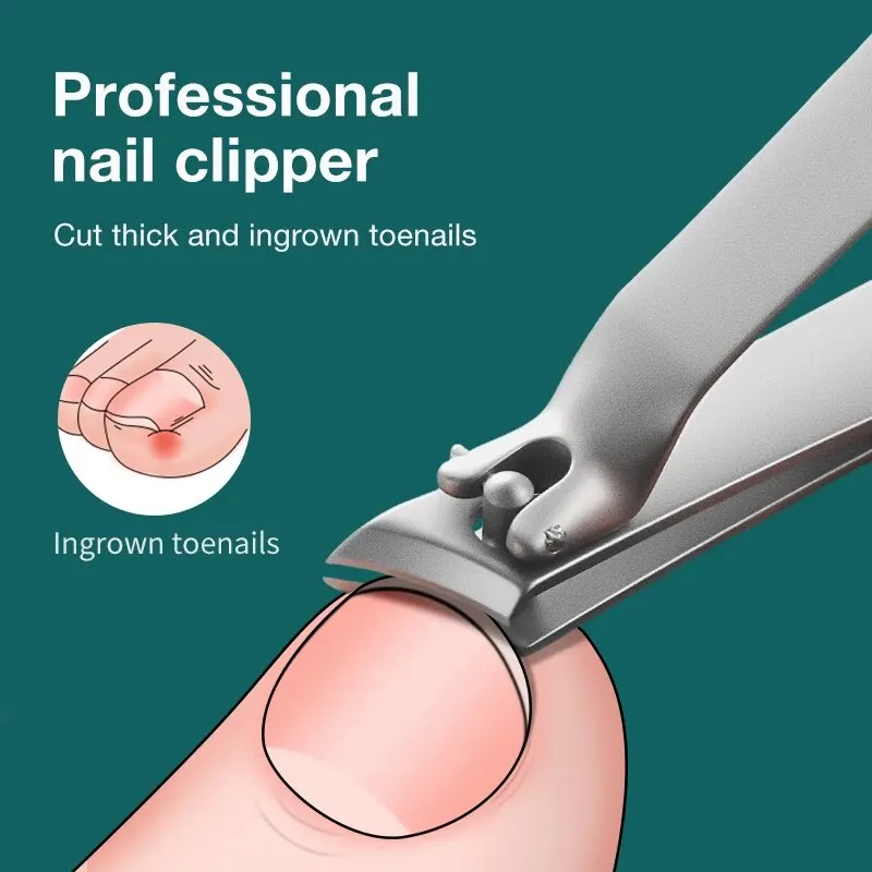 MR.GREEN Professional Nail Clippers Large Oblique Blade Ingrown Toenail Clipper Cut Thick And Hard Nails