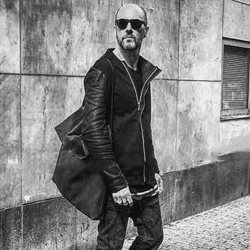 

leather 100% genuine fur coat men jacketSell 50 pieces of dark black series, thick and sturdy, retro frosted, worn head layer,
