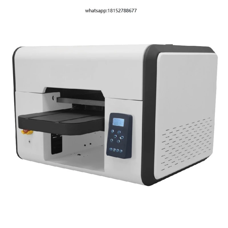 Printer Inkjet Flatbed Printing Machine Desktop Digital Phone Case Cup Pen Golf Ball Card Flatbed Printer