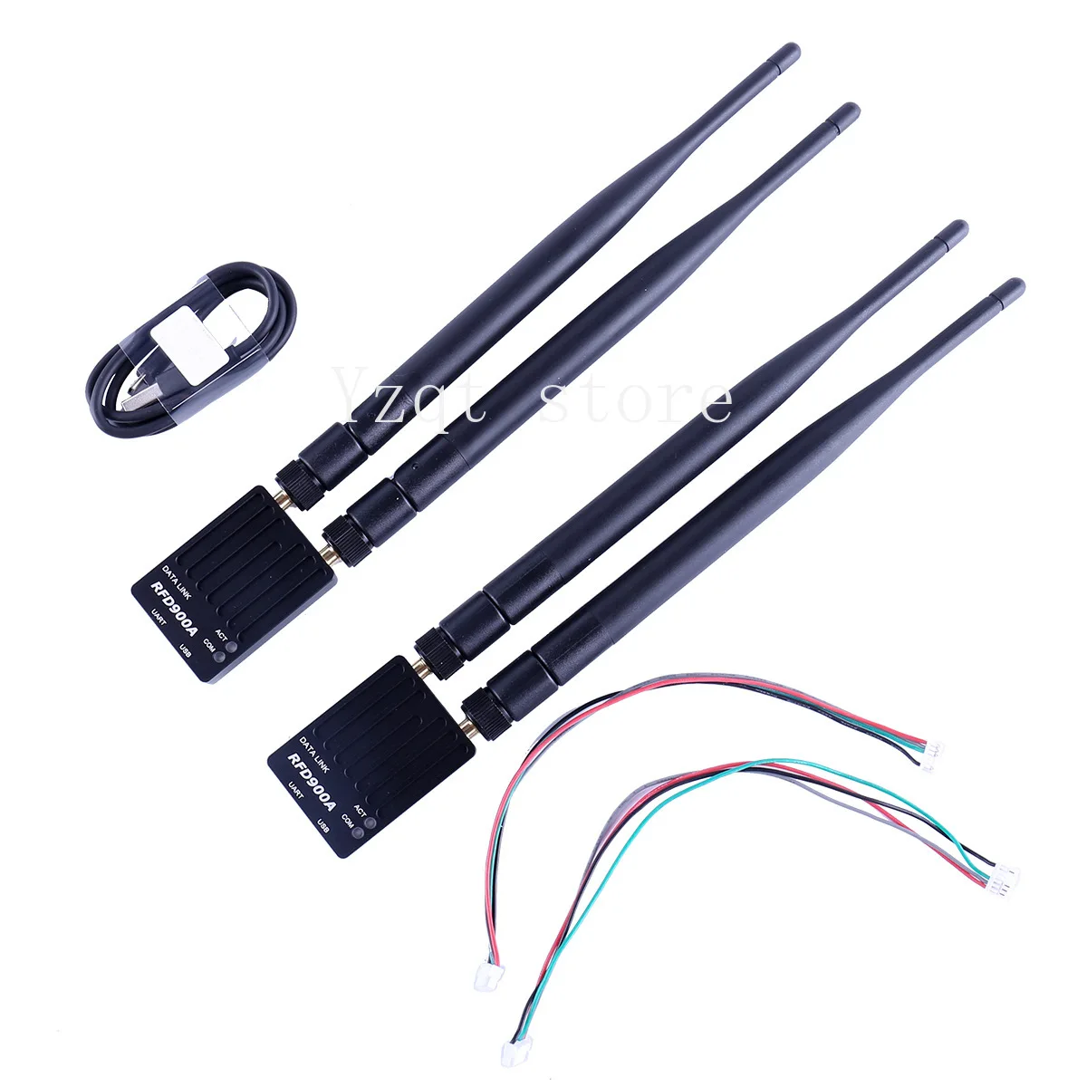 Maya tech metal shell RFD900A a set, data link radio long-distance wireless data transmission module