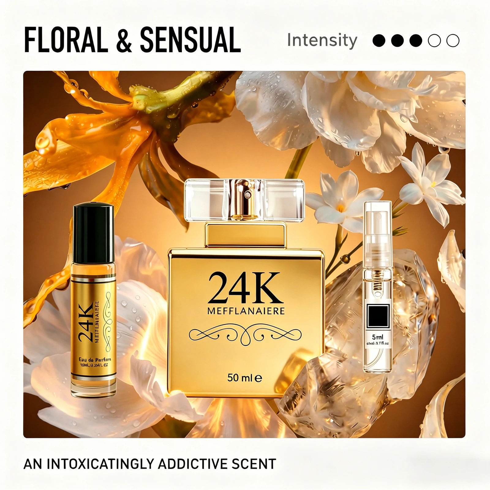 24K Glod Perfume for Women，Lon - огляд і ціна Perfume Fragrance Notes