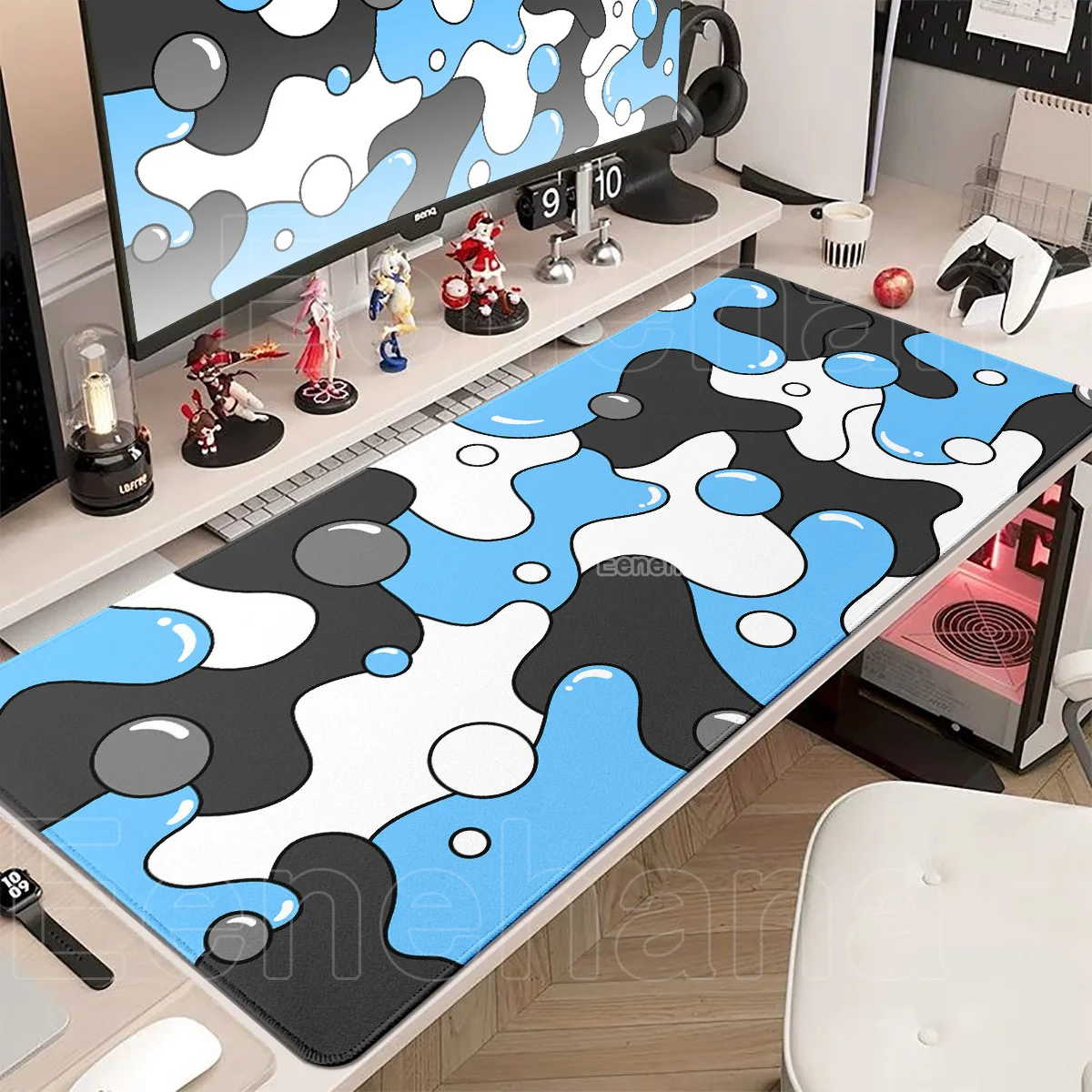 كبير ألعاب السائل الحد الأدنى نمط HD ماوس الوسادة 40X90 السائل الكمبيوتر الألعاب XXL لوحة المفاتيح توسيع منصات مكتب الملحقات للتبديل