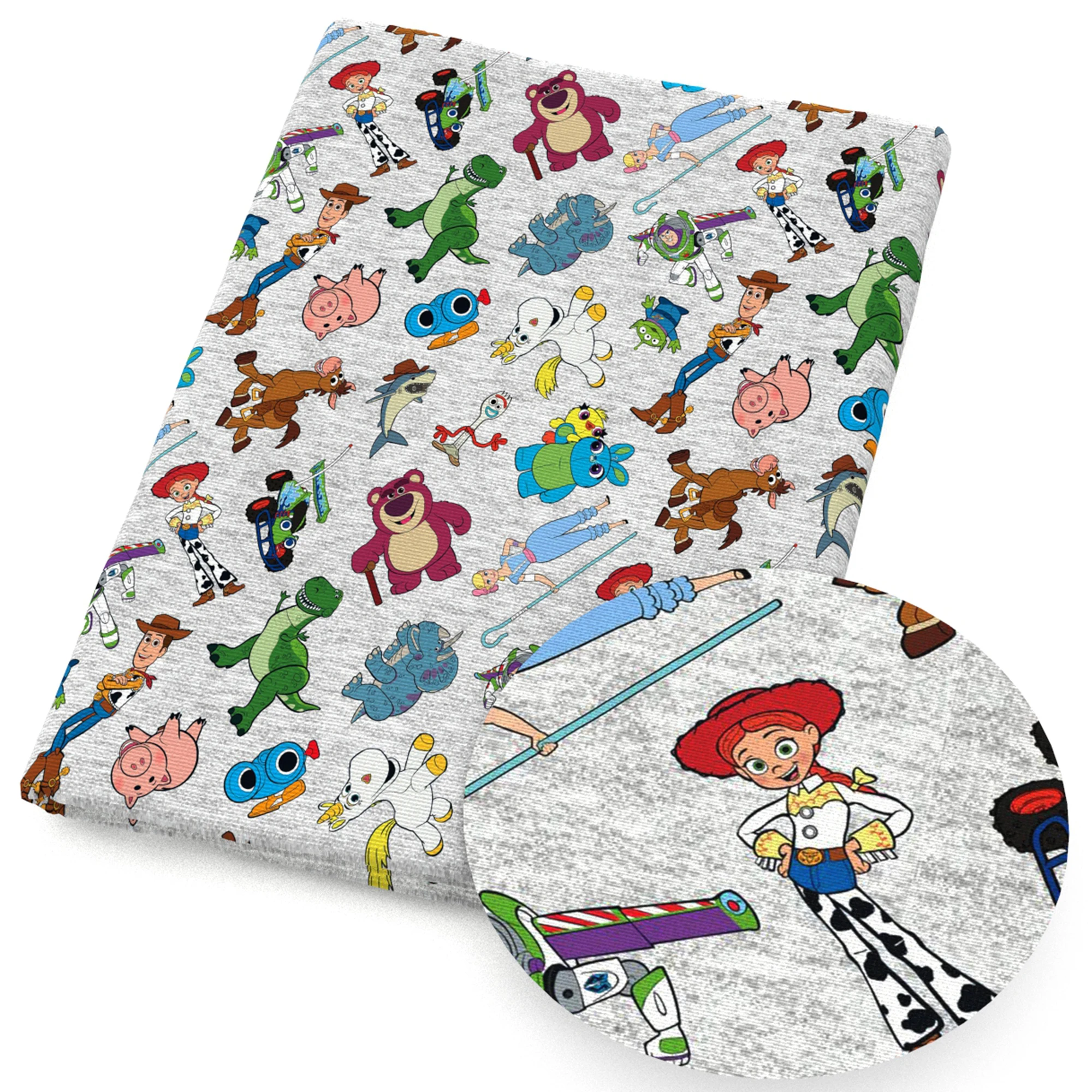 

50*145 см Disney Eeyore Dumbo печатная полиэфирная хлопчатобумажная ткань для шитья тканей для квилтинга материал для рукоделия DIY ручная работа