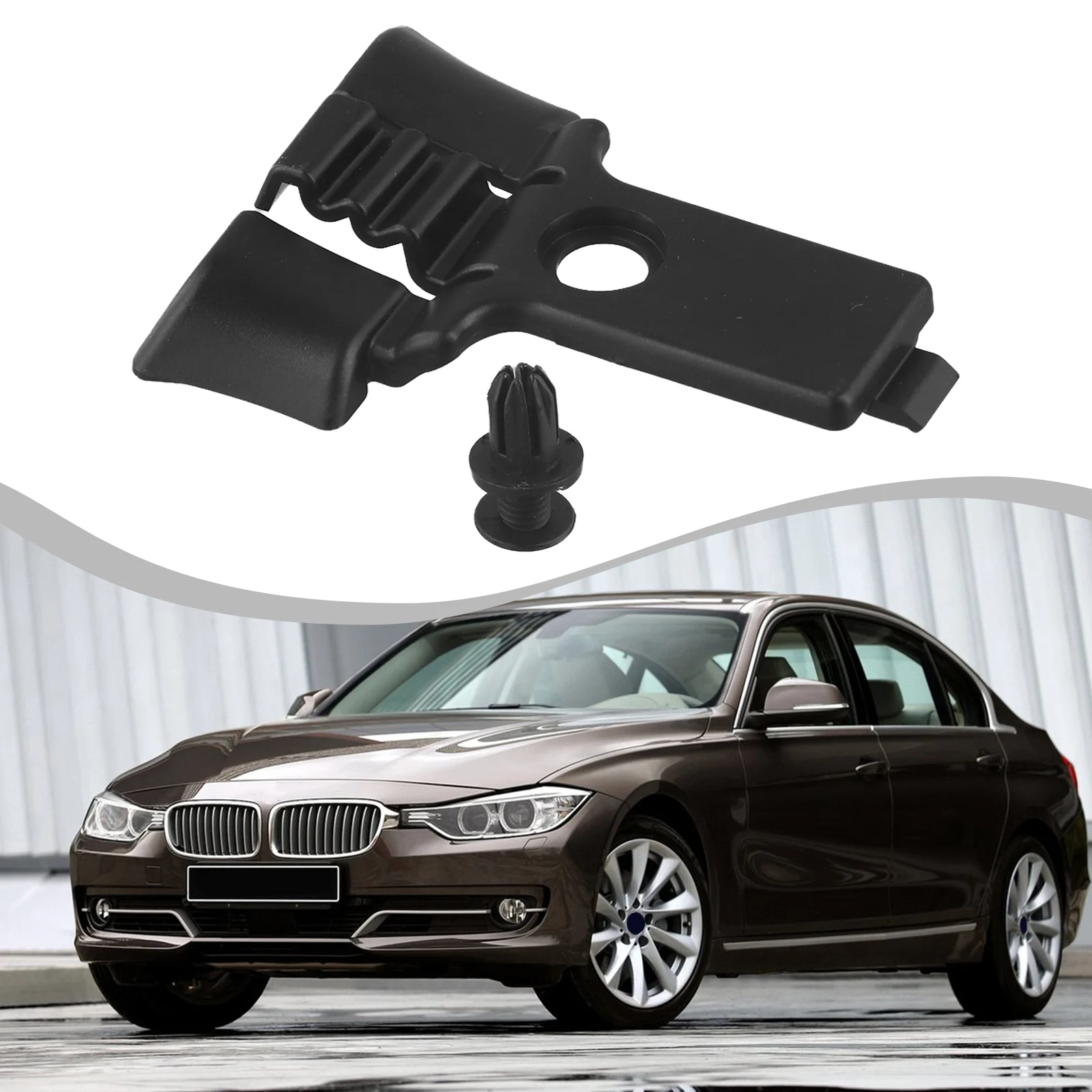 Enhanced Fit Trunk Insert Detent Bracket for BMW F30 F32 F80 F82 51477292662 Anti Deformation Quick Installation