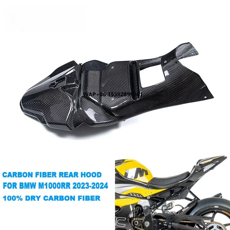 

AKOSO 2023-2024 Carbon Fiber M1000RR Fairings for M1000RR Includes Rear Hood Under Tray Rear Seat Fairing