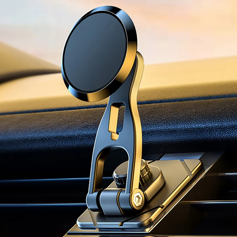 720 Magnetic Car Phone Holder Stand Levitation Screen Alloy Dashboard Magnet Car Mount Smartphone Mobile Support In Car Bracket