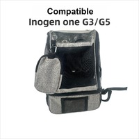 Portable Oxygen Concentrator Backpack Light Oxygen Machine Travel Storage Portable Bag Gray Compatible with Inogen One G3/G5