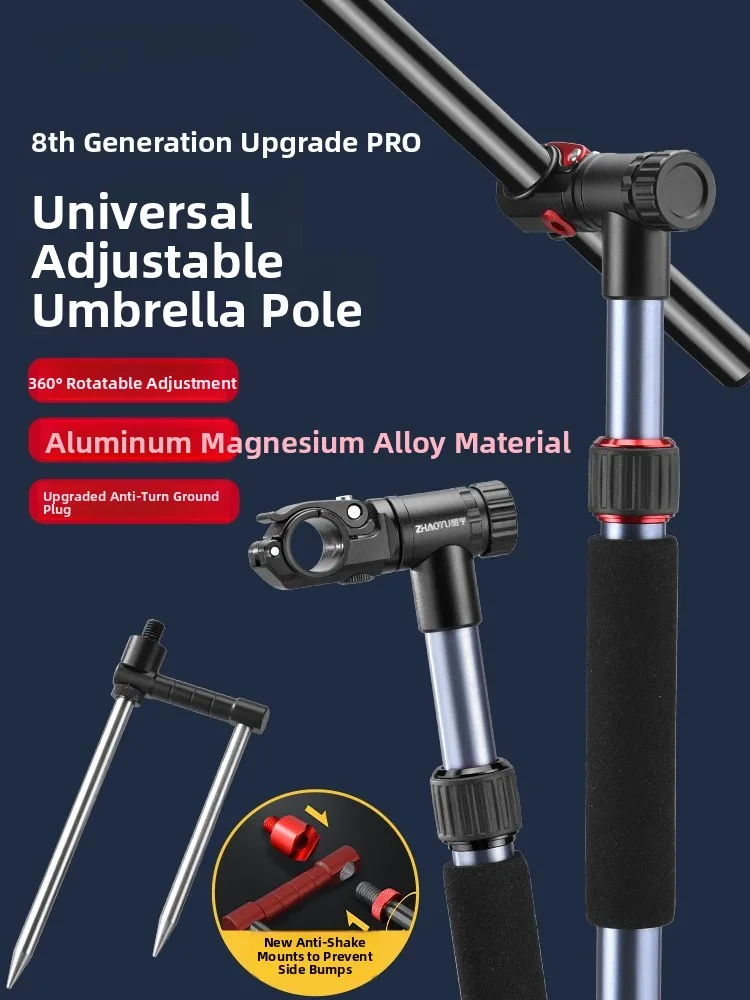 Wysokiej klasy nowy model parasola-łopaty do chodzenia, uniwersalny łącznik do parasola-łopaty, głowica parasola, rama...