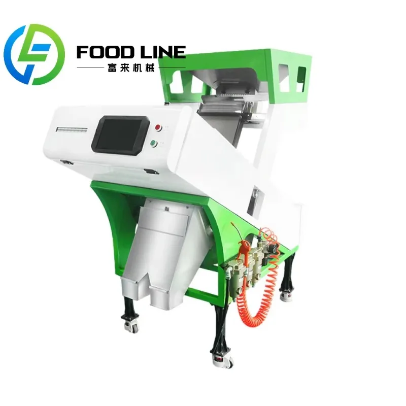 Customized Wholesale Belt Type Optical Color Sorting Machine Dry Nuts Rice Sorting Equipment Made In China