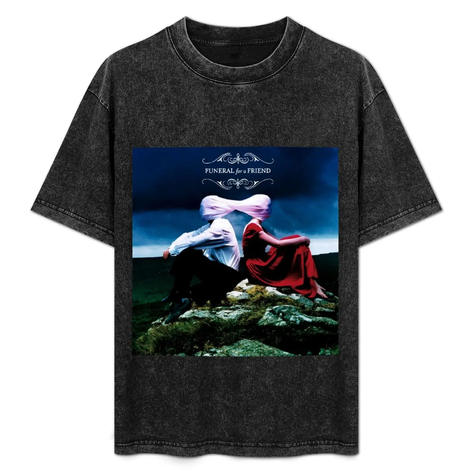 

Funeral for a Friend - Casually Dressed & Deep in Conversation (Original v2) T-Shirt Soft Casual Short Sleeve Cotton Tee