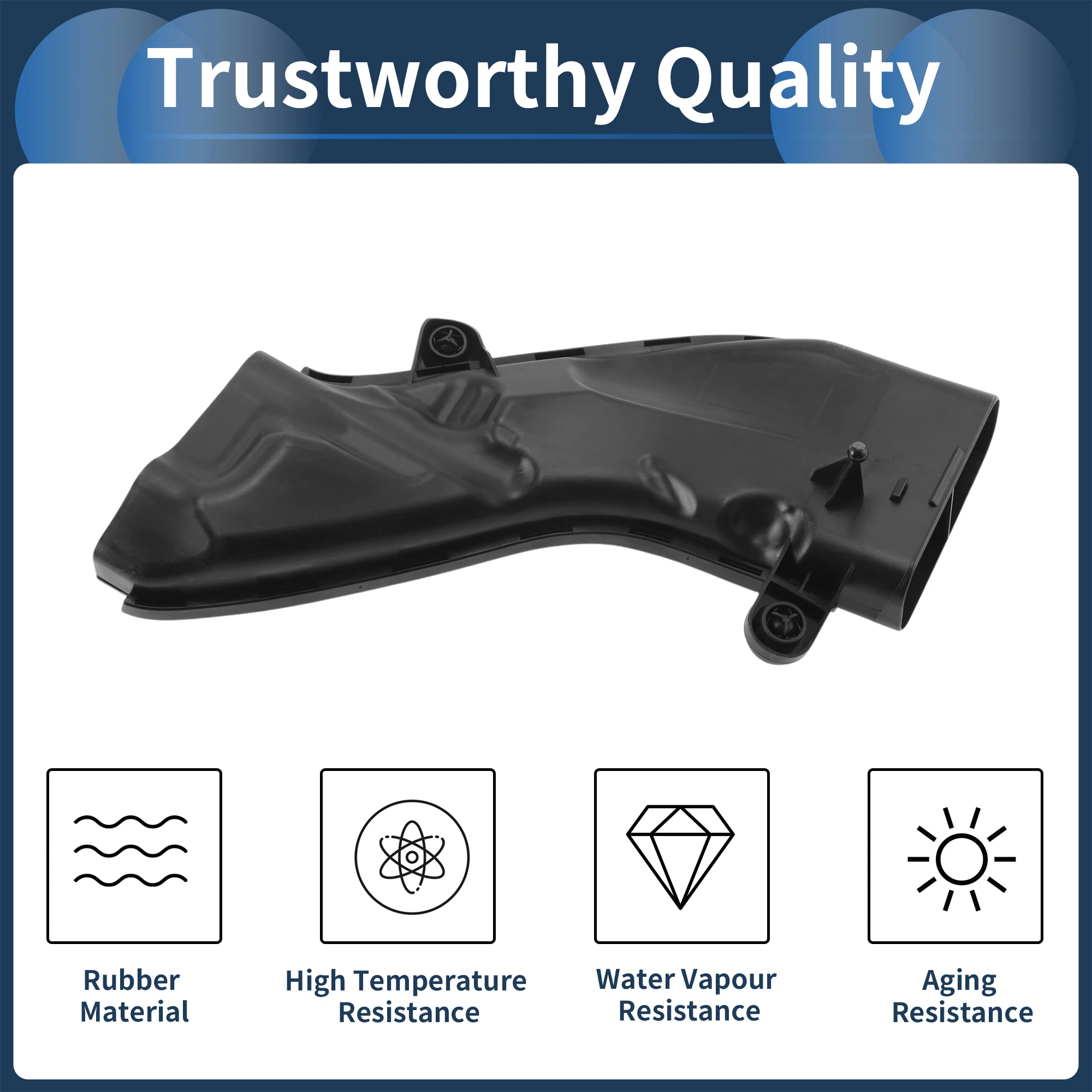 UXCELL Engine Air Intake Hose for Mercedes Benz Air Cleaner Intake Hose No.2760902637