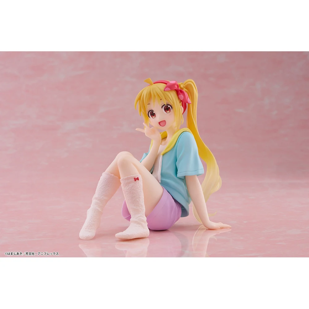 TAITO Desktop Cute Bocchi the Rock! Ijichi Nijika Roomwear ver. 13cm Bishoujo Doll Anime Figure Collectible Model Toy Gift