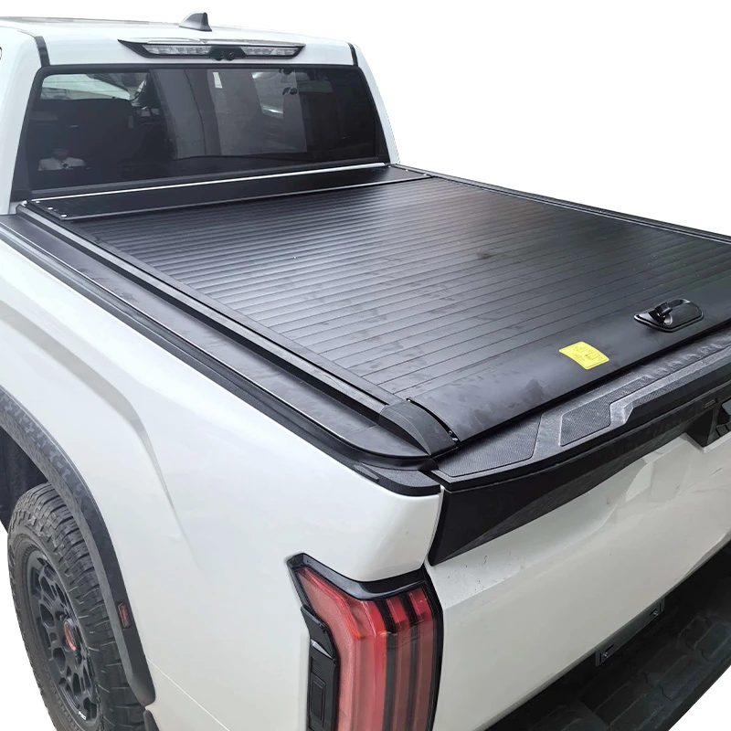 High Quality Exact-Fit Manual Roll-Up Cover - Tundra .Ft Pickup Truck Bed Sh
