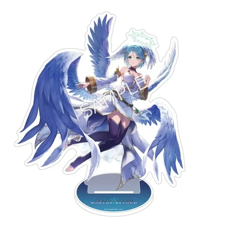 Shadowverse: Worlds Beyond 15CM Popular Anime Character Acrylic Stand Figure Cool Desk Ornament Cosplay Prop Gift Keychain