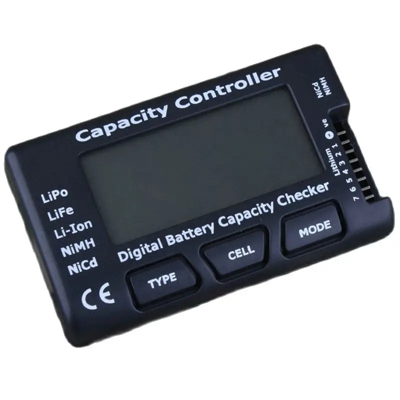 Probador de batería LCD táctico para caza Airsoft - imagen 3