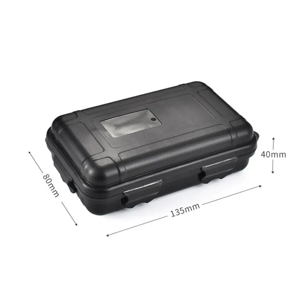 Outdoor Shockproof Waterproof Boxes Survival Airtight Case Storage EDC Travel Matches Tools Sealed Containers 3 Colors