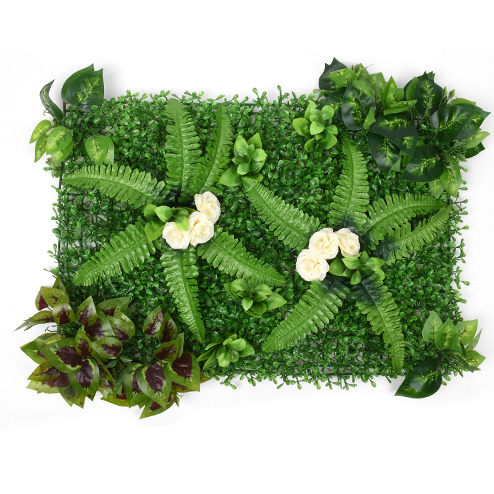 

ABS зеленый конфиденциальность живая стена забор экранирование искусственный шелк настенное искусство для сада поддельные растения