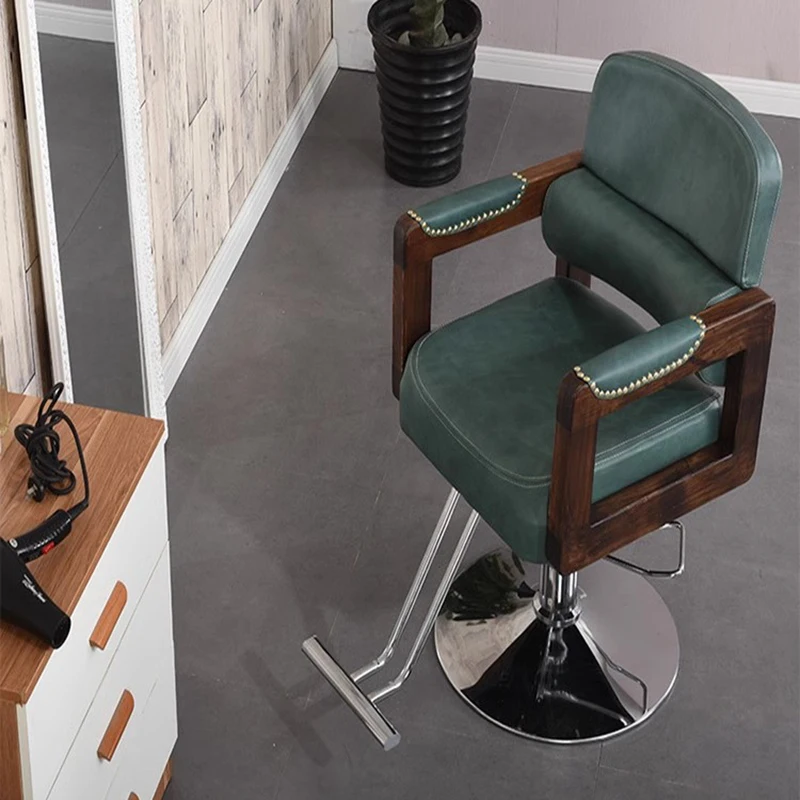 

Barber Accessories Professional Hocker Chairs Manicurists Beautician Furniture High Chair Barten Salon Prodgf Styling Luxury