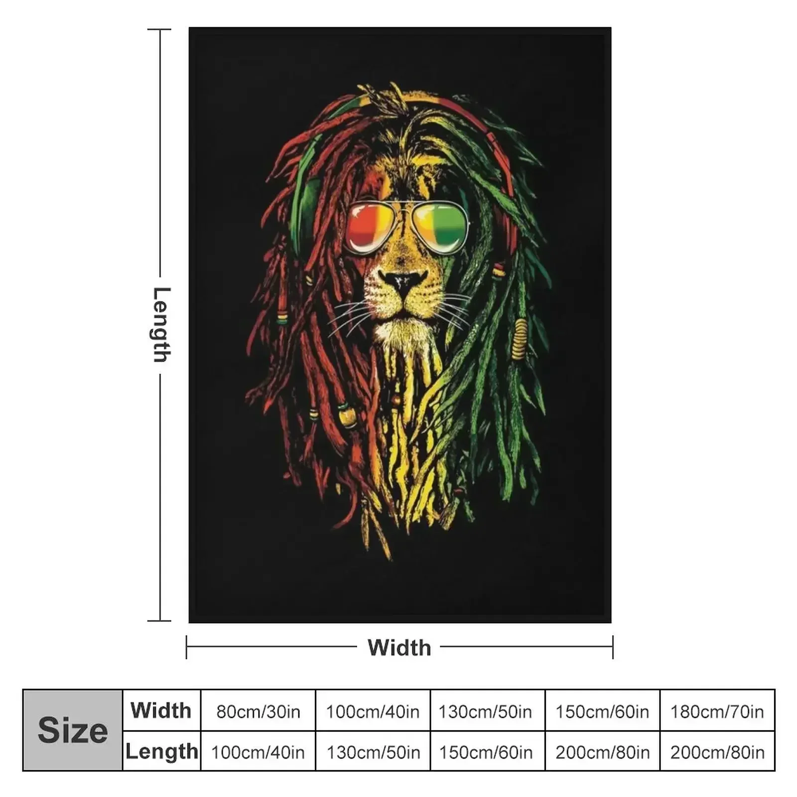 Bob Marley Lion Throw Blanket Baby Camping Softest Quilt Designers For Decorative Sofa Blankets