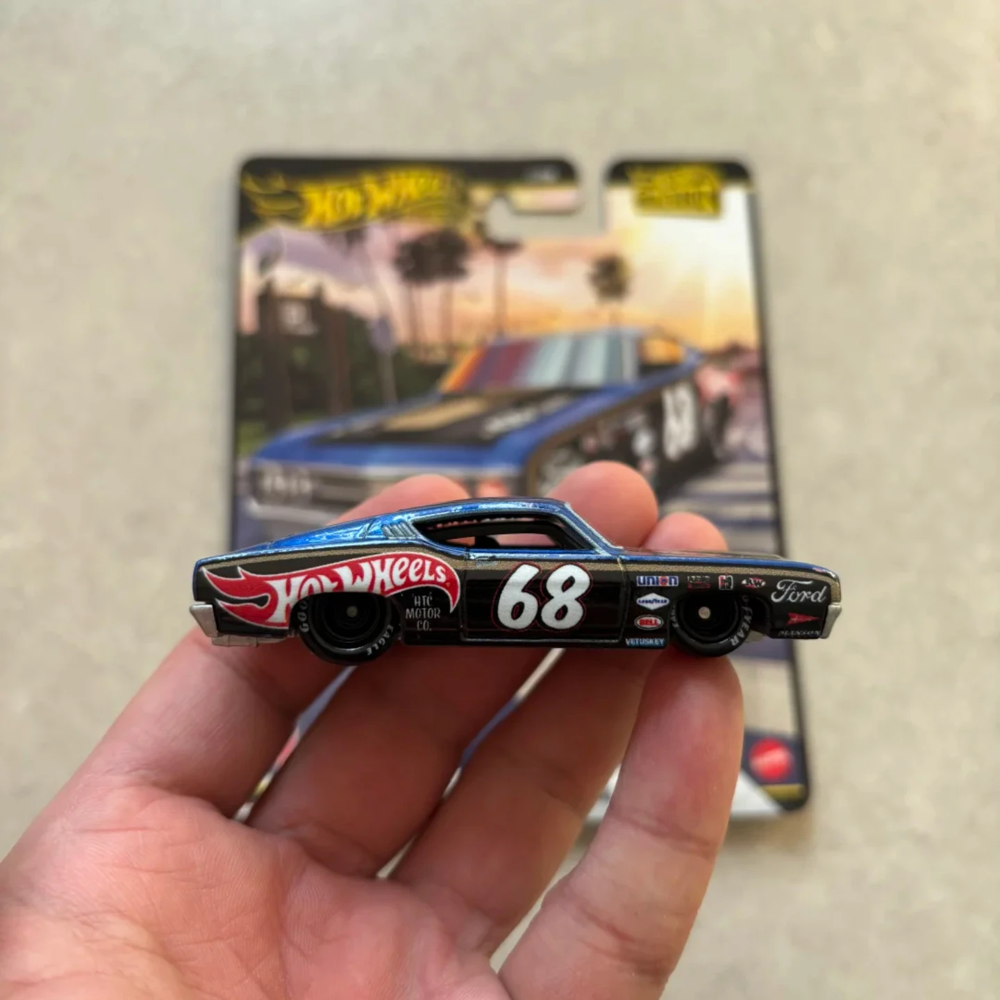 Hot Wheels Boulevard Series Diecast Metal Ford Torino Talladega 1:64 Scale Metal Base & Rubber Tires Collectible Toy Gift