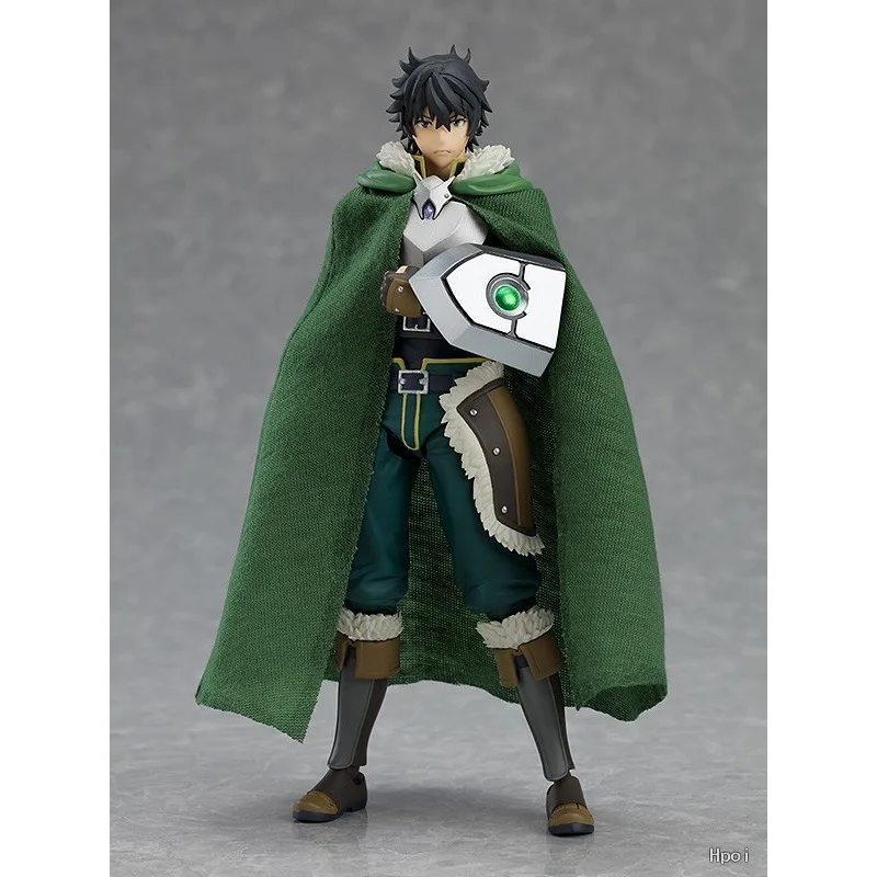 Max Factory Original Figma Shield: The Brave and Famous Series 494 Yangu Shangwen Anime Action Figure Modelo Brinquedos Presentes para Meninos