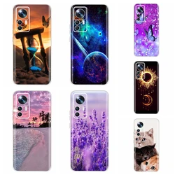 For Xiaomi Mi 12T 12X 12T Pro Mi12 Case Sunset Beauty Landscape Pattern Coque Fundas For Cover Xiaomi 12t Pro 12x Clear Bumper