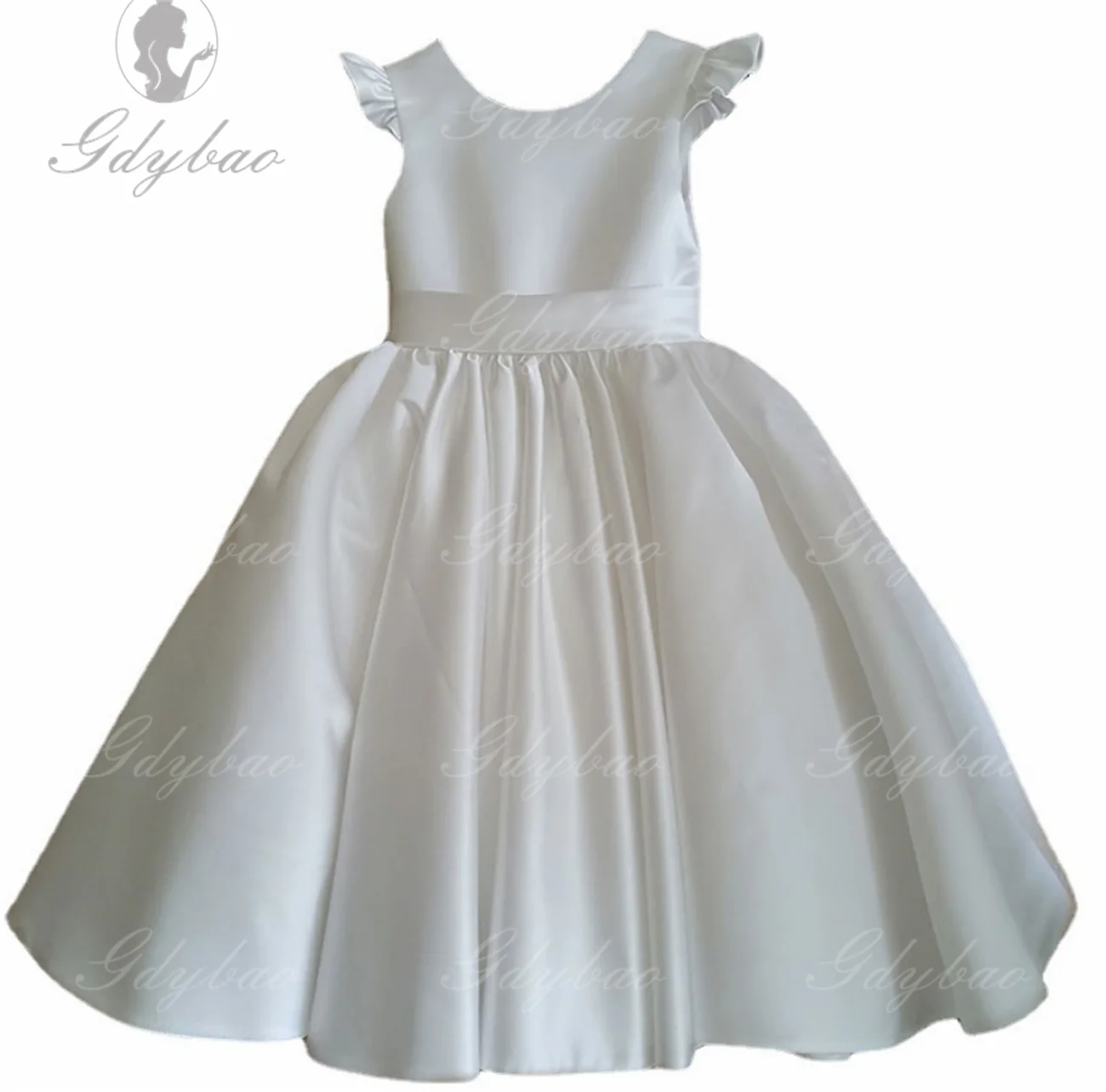 Flower Girl Dress for Children, Birthday Party, Casamento, Primeira Comunhão, Cerimônia, Noite