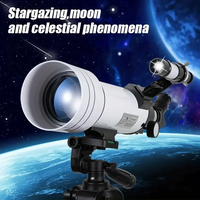 BORWOLF  F40070M  Professional High-definition Astronomical Telescope 200X To See The Moon and Stars Bird Watching Monocular