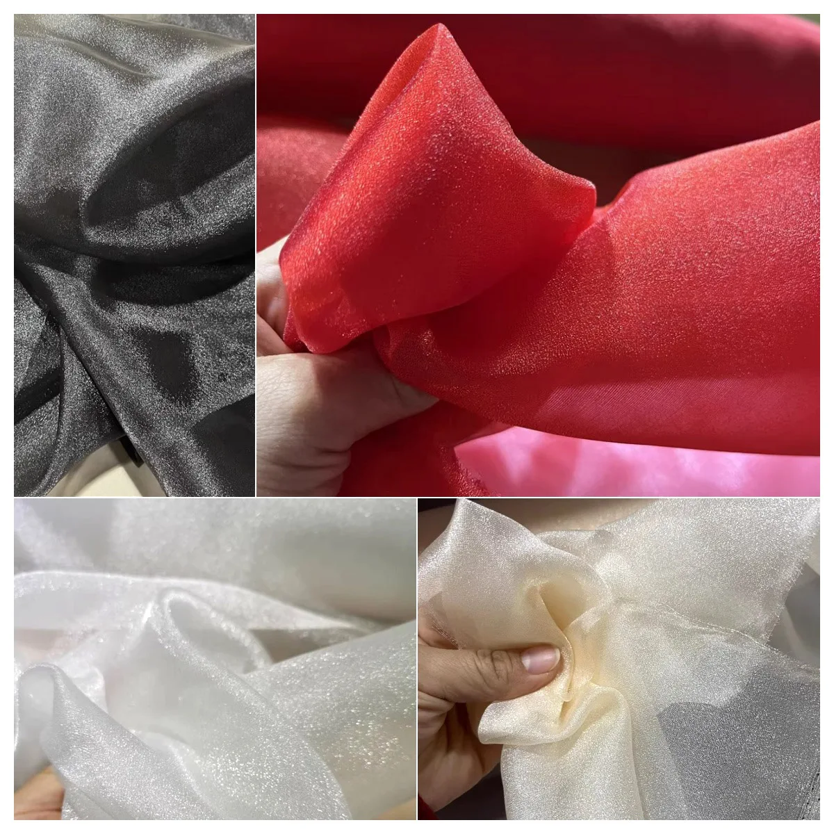 

Жемчужный блеск, тюль, шампанское, белый, бордовый, прозрачная ткань для свадебного платья, торжественное платье, украшение для детской одежды, сделай сам