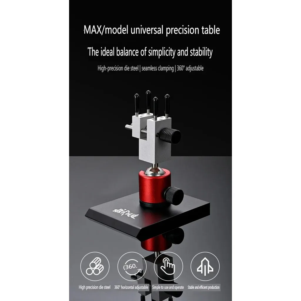 

MSWZ MS083 360 Degree Rotating Table High Precision Vise Clamp for Gundam Gunpla GK Model DIY Assembly Tool Hobby Accessories