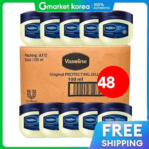Vaseline | Protecting Jelly 100g 48-Pack ราคา 4,779 บาท*ส่งฟรี