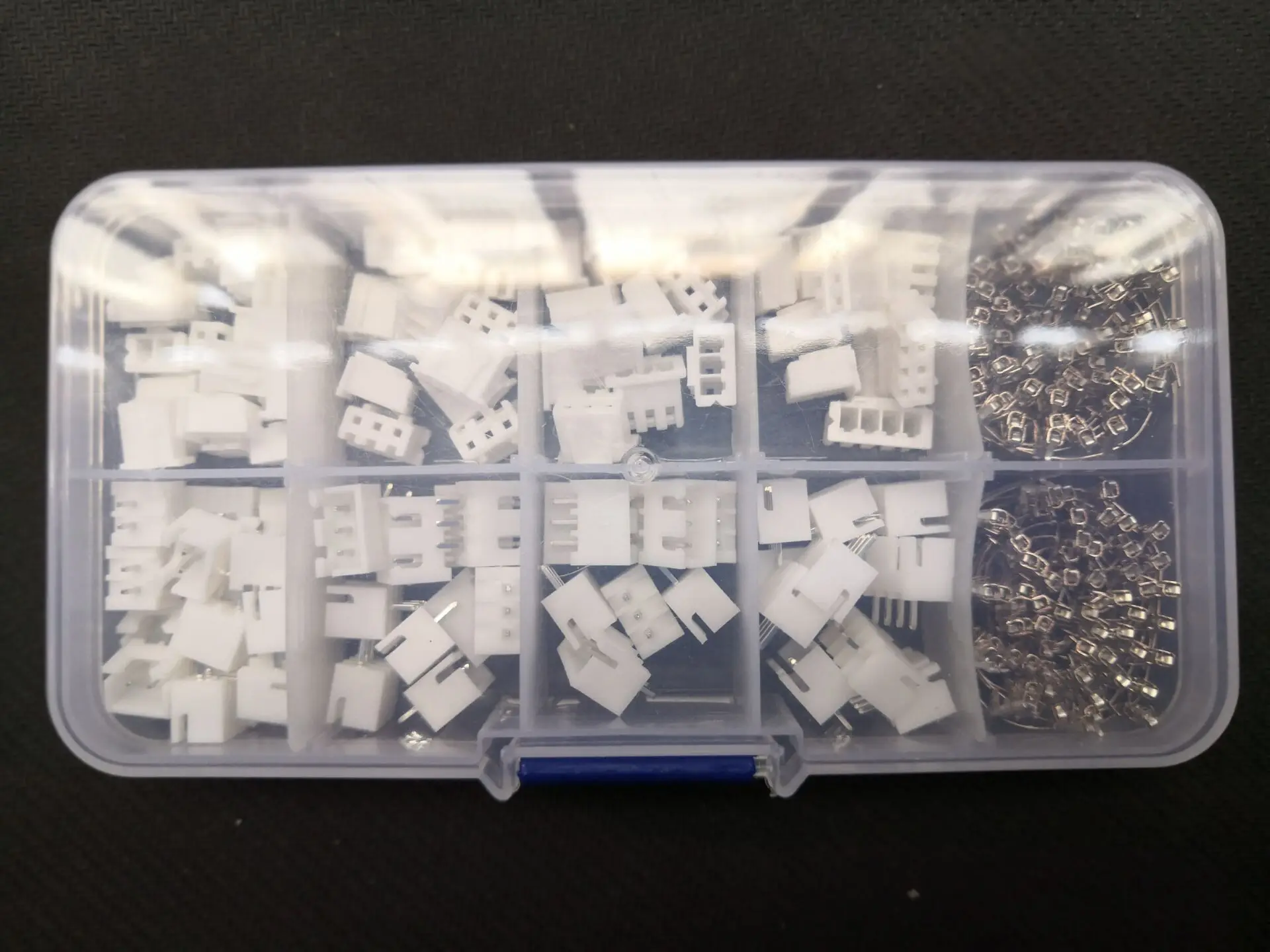 250pcs Housing Connector Wire Cable Adaptor Shell Kits Male And female+Terminal Jst XH-2.54mm 4p 3p 2p Pin Pitch Header