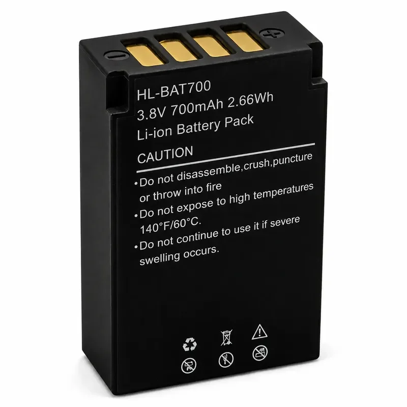 [HL-BAT700] for Hollyland Solidcom C1 Pro Bluetooth Headset Battery Replacement Rechargeable Li-ion Battery Pack for Wireless